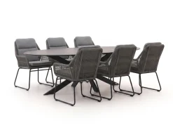 Intenso Isorella/Furato Ellips 200cm dining tuinset 7-delig