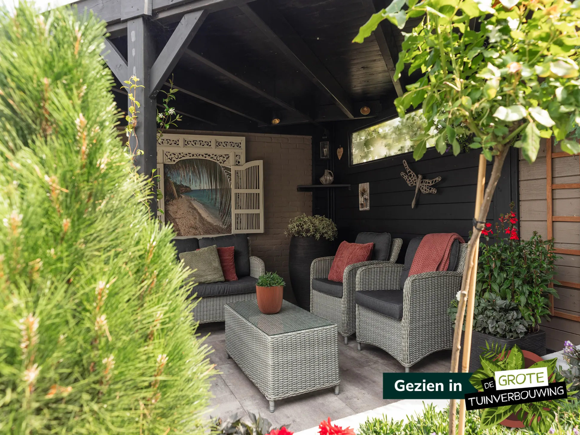 Intenso Leone lounge tuinbank 128cm