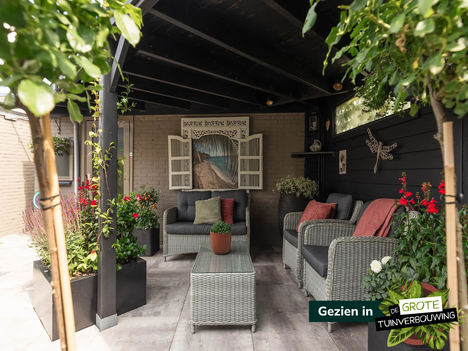 Intenso Leone lounge tuinbank 128cm