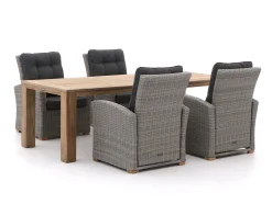 Intenso Mazzano/ROUGH-X 240cm lounge-dining tuinset 5-delig verstelbaar