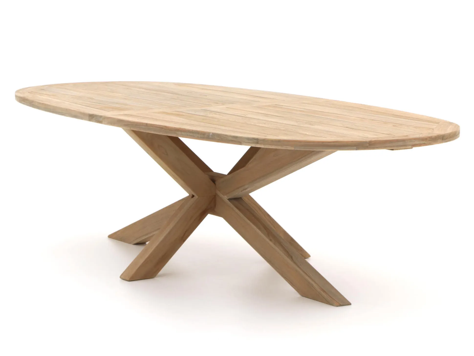 Intenso Mazzano/ROUGH-Y Ellips 280cm dining tuinset 9-delig verstelbaar