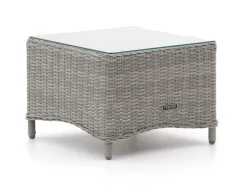 Intenso Milano bijzettafel/voetenbank 53x53x37cm