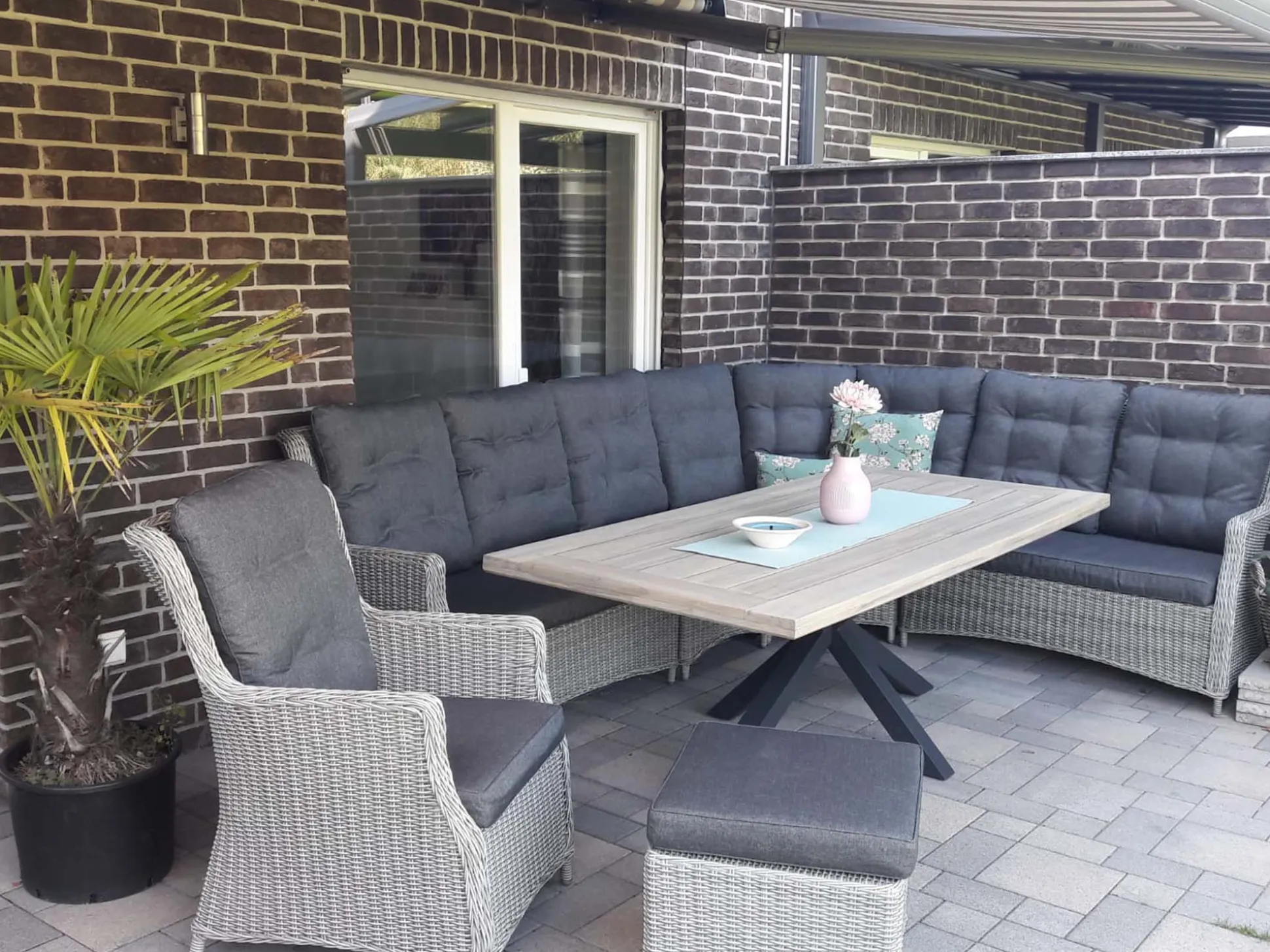 Intenso Milano hoek loungeset 4-delig