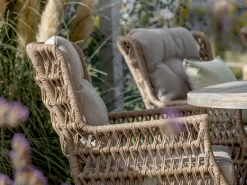 Intenso Milano/ROUGH-Y 280cm dining-lounge tuinset 7-delig