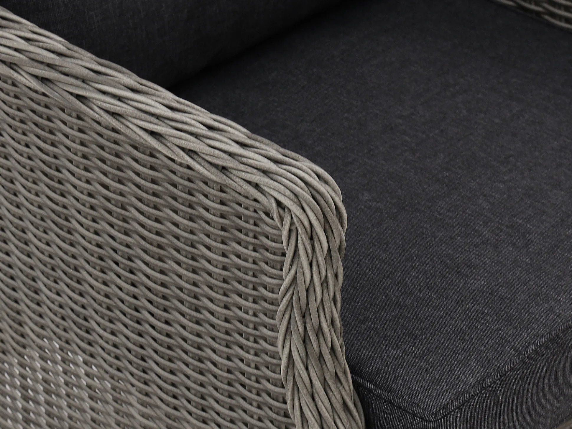 Intenso Milano/ROUGH-Y Ellips 240cm dining-lounge tuinset 7-delig