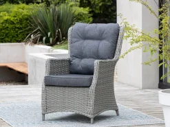 Intenso Milano/ROUGH-Y Ellips 280cm dining tuinset 7-delig