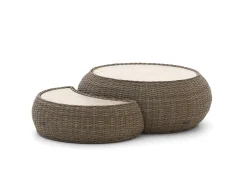 Intenso Santa Ninfa lounge tuintafelset ø 101cm/41x82x22cm