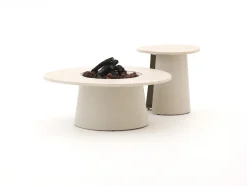 Intenso Stila/Cosidune stoel-bank loungeset met vuurtafel 5-delig