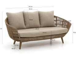 Intenso Stila lounge tuinbank 191cm
