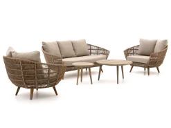Intenso Stila/ROUGH-K stoel-bank loungeset 5-delig