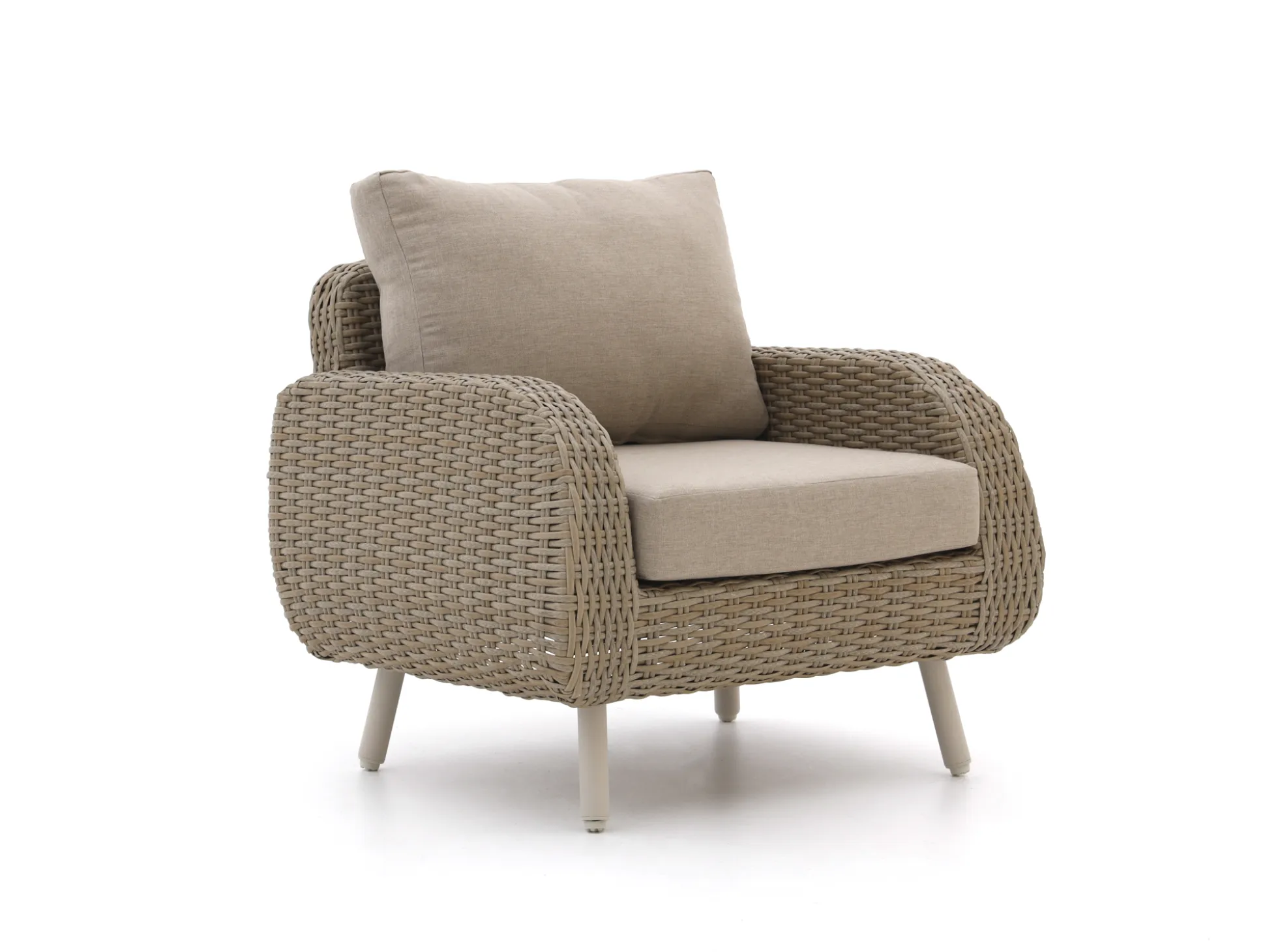 Intenso Suzzara/Rough-K lounge stoel-bank loungeset 4-delig