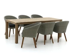 Intenso Tropea/ROUGH-S 220cm dining tuinset 7-delig