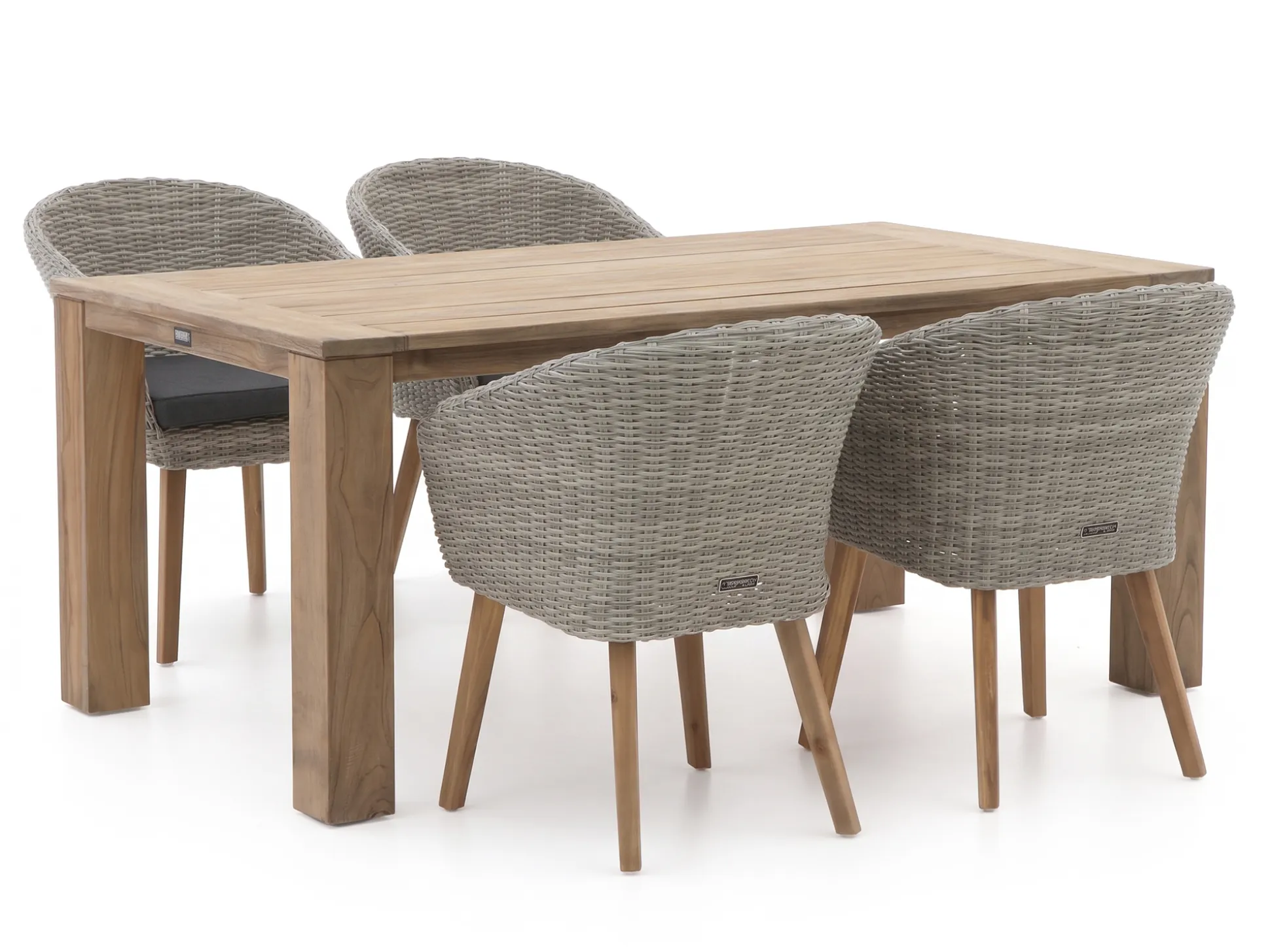 Intenso Tropea/ROUGH-X 180cm dining tuinset 5-delig