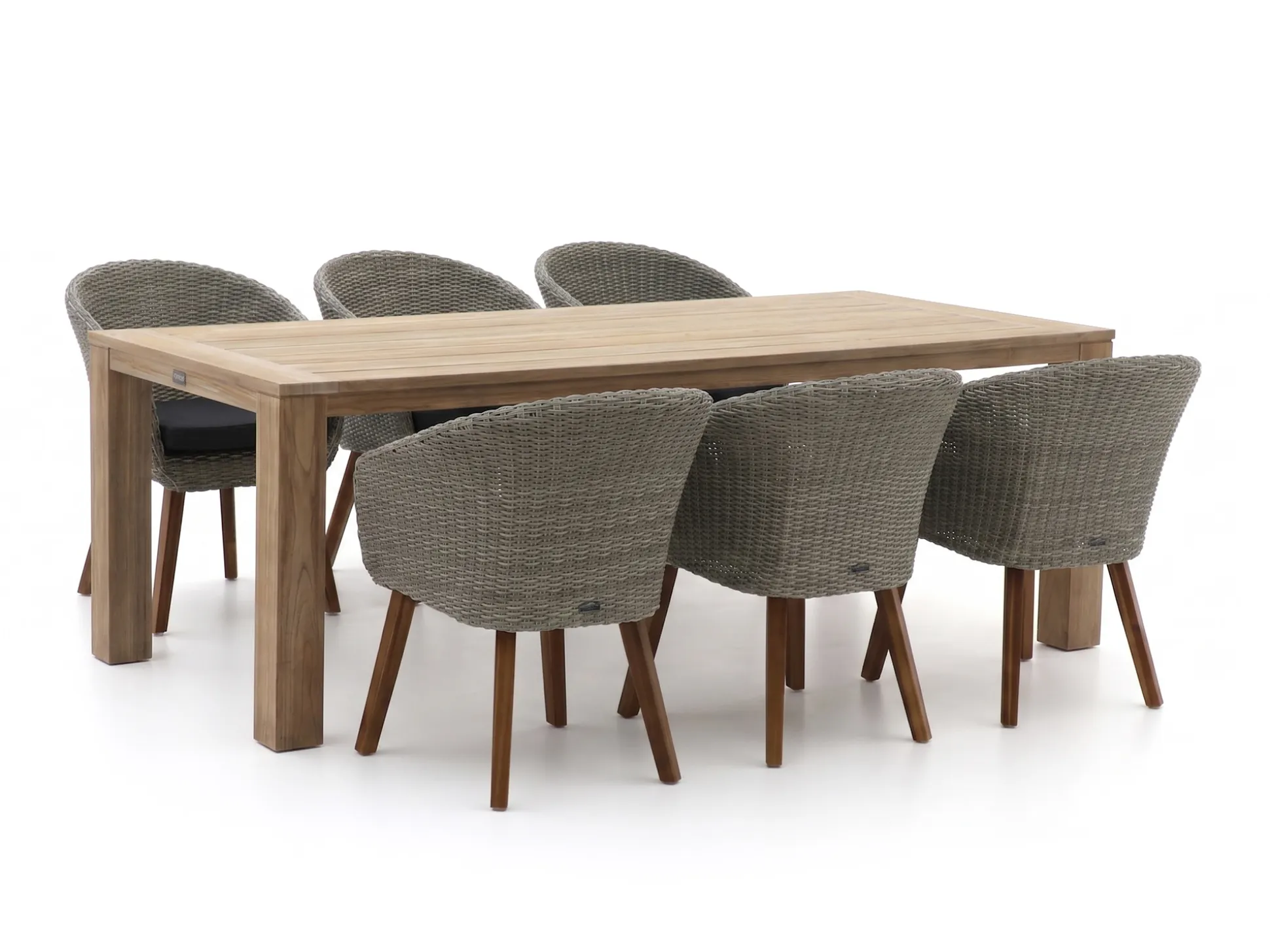 Intenso Tropea/ROUGH-X 240cm dining tuinset 7-delig