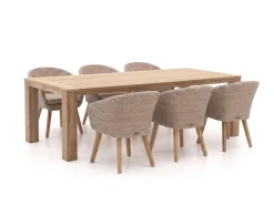 Intenso Tropea/ROUGH-X 240cm dining tuinset 7-delig