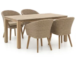 Intenso Tropea/ROUGH-X 180cm dining tuinset 5-delig