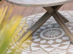 Intenso Tropea/ROUGH-Y ø150cm dining tuinset 7-delig