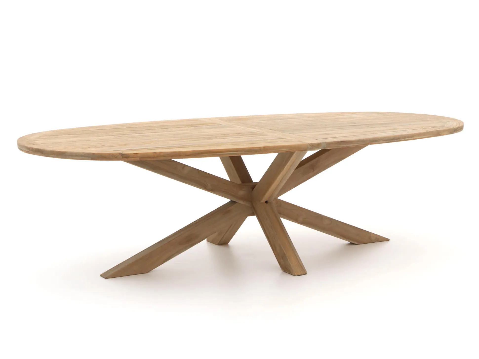 Intenso Tropea/ROUGH-Y Ellips 280cm dining tuinset 9-delig