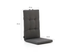 Intenso Umbria kussens zit + rug t.b.v. dining tuinstoel verstelbaar