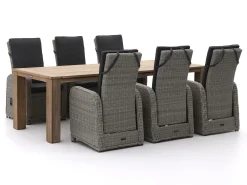Intenso Umbria/ROUGH-X 240cm dining tuinset 7-delig verstelbaar