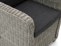 Intenso Umbria/ROUGH-X 180cm dining tuinset 5-delig verstelbaar