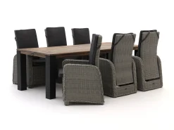 Intenso Umbria/ROUGH-X 240cm dining tuinset 7-delig verstelbaar