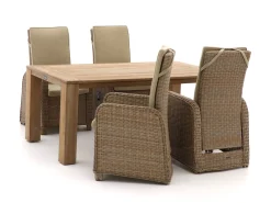Intenso Umbria/ROUGH-X 200cm dining tuinset 5-delig verstelbaar