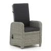 Intenso Umbria/ROUGH-Y Ellips 200cm dining tuinset 5-delig verstelbaar