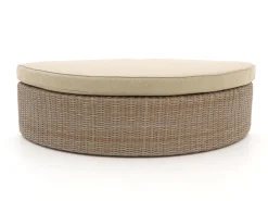 Intenso Venetië loveseat voetenbank 130x70cm