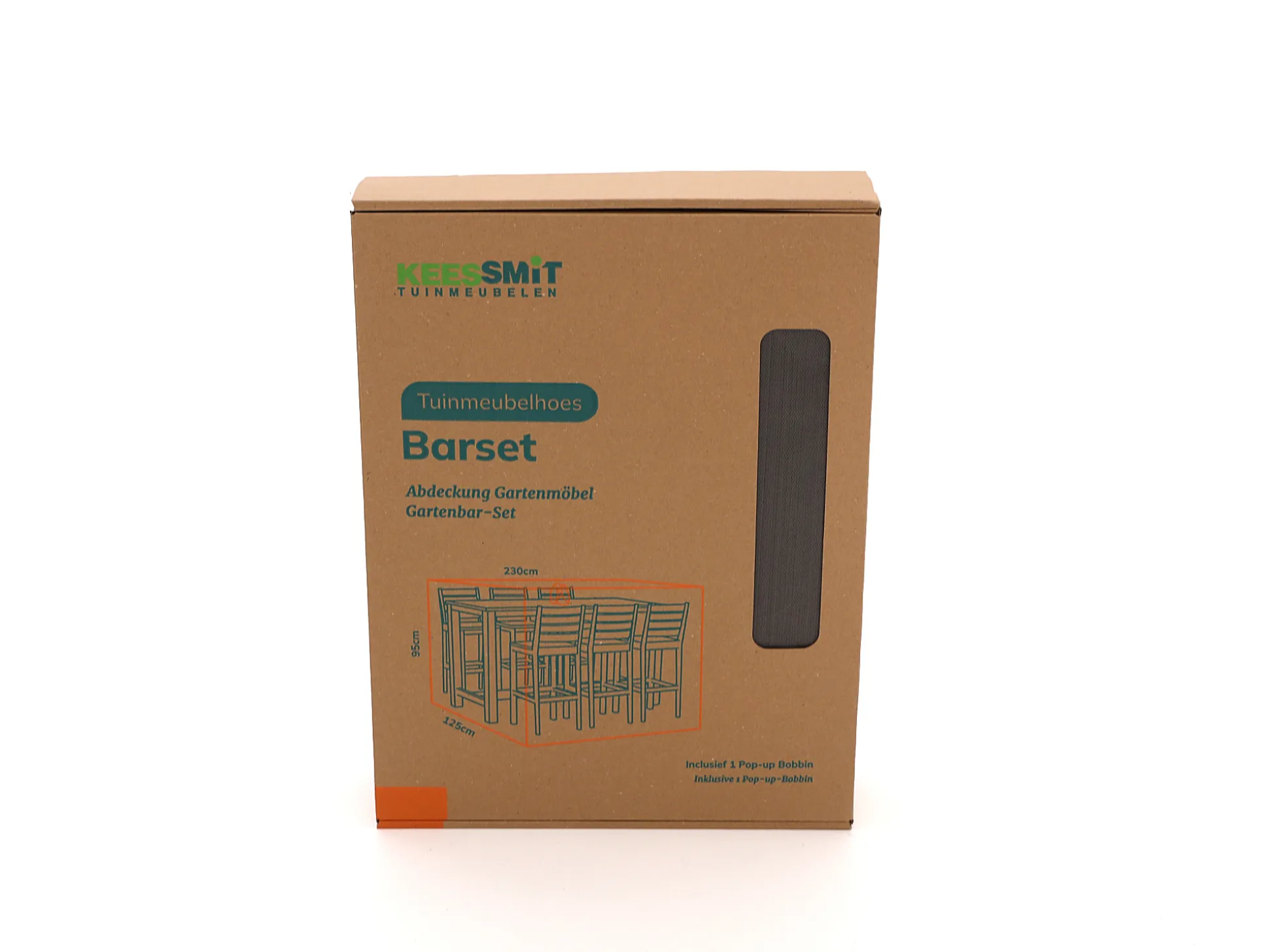 Kees Smit Tuinmeubelhoes barset 230x125x95cm