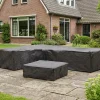 Kees Smit Tuinmeubelhoes hoek loungeset 235x95/310x95x70cm