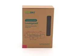Kees Smit Tuinmeubelhoes hoek loungeset 235x95/310x95x70cm