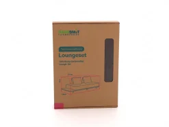 Kees Smit Tuinmeubelhoes stoel-bank loungeset 220x138x75cm