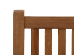 Kinder tuinbank 75x40x56cm/KiKabeer Groot 30cm Bruin