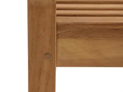 Kinder tuinbank 75x40x56cm/KiKabeer Groot 30cm Bruin