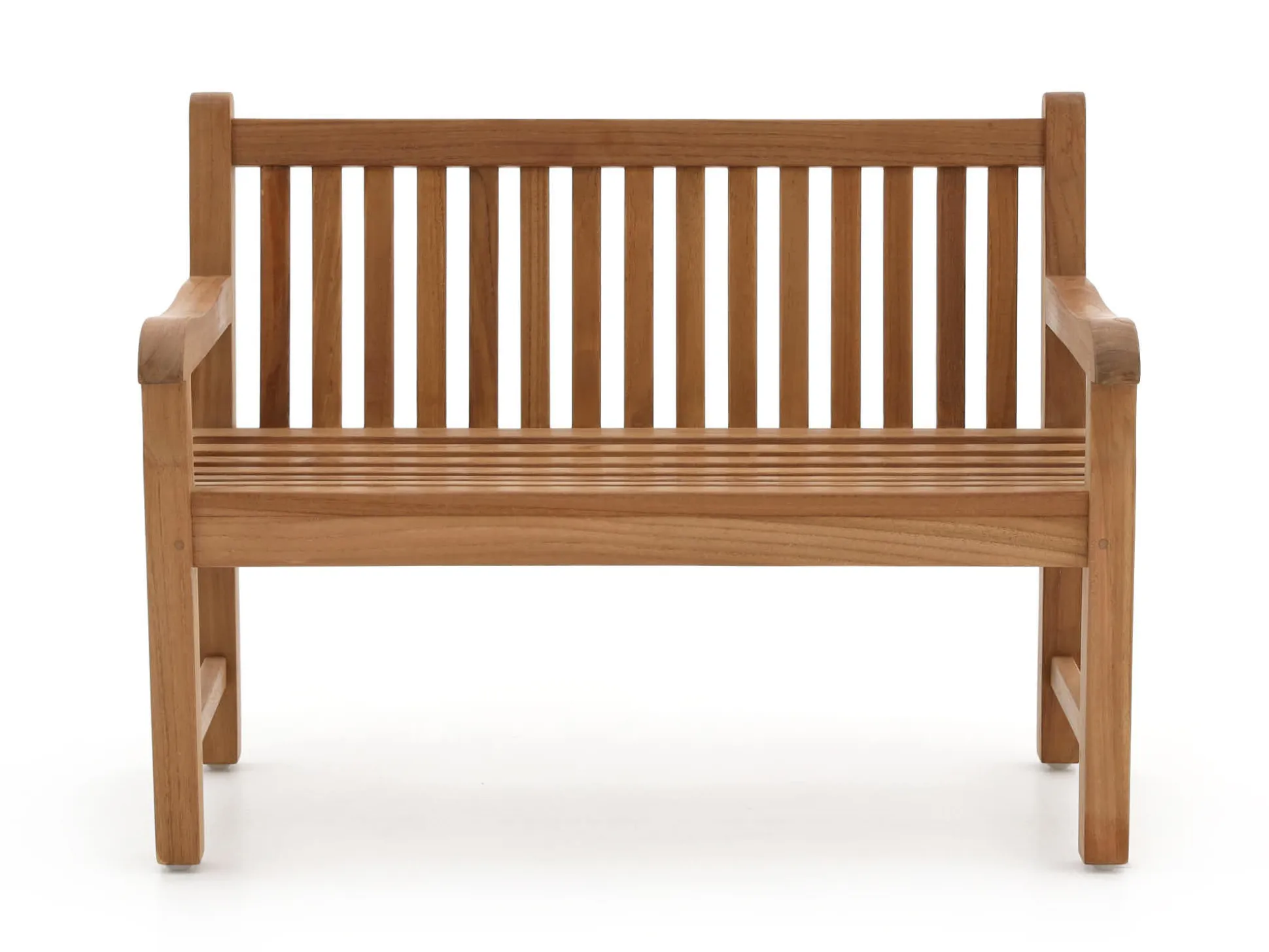 Kinder tuinbank 75x40x56cm/KiKabeer Groot 30cm wit