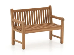 Kinder tuinbank 75x40x56cm/KiKabeer Groot 30cm wit