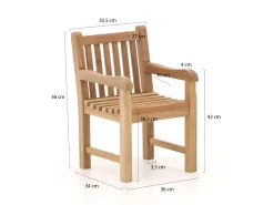 Kinder tuinset 4-delig 65cm