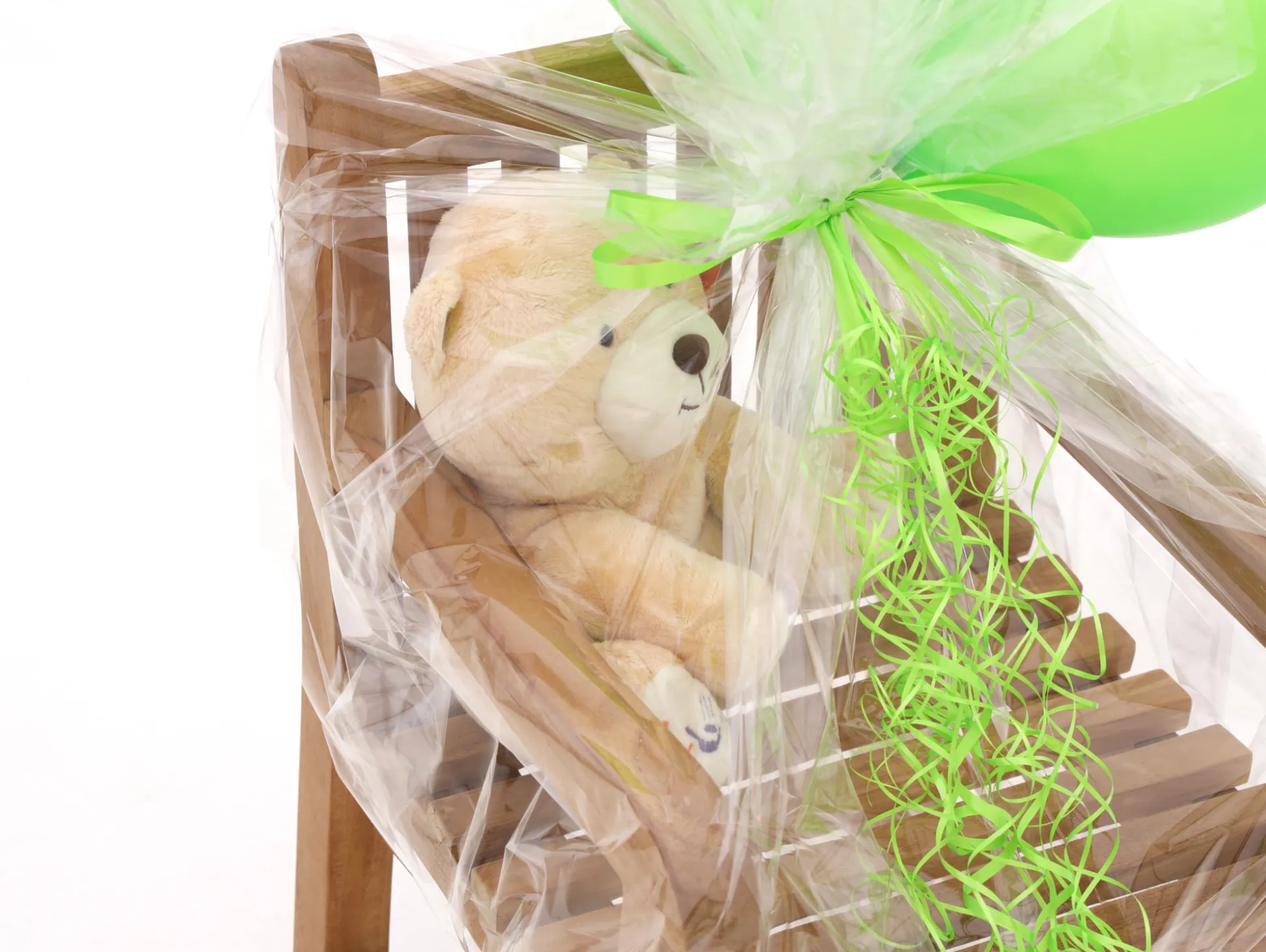 Kinder tuinstoel 35x40x56cm/KiKabeer Groot 30cm Bruin