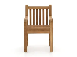 Kinder tuinstoel 35x40x56cm/KiKabeer Groot 30cm Bruin