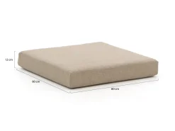 Kussen t.b.v. Bellagio Cadora lounge tuintafel 80x80cm