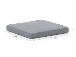 Kussen t.b.v. Forza Vadena lounge tuintafel 72x72cm