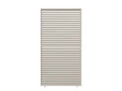 Lamellen zijpaneel 130cm universeel t.b.v. Cedrino Pergola verstelbaar