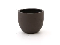 Luca Lifestyle Terreno New Egg Pot bloempot L ø55cm (h:46cm)