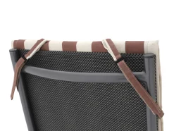 Madison Fiber de luxe tuinkussen hoog 125x50cm