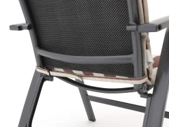 Madison Fiber de luxe tuinkussen hoog 125x50cm