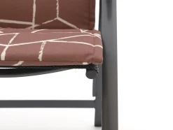 Madison Fiber de luxe tuinkussen hoog 125x50cm