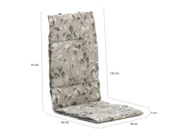 Madison Fiber tuinkussen hoog 125x50cm