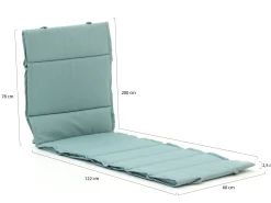 Madison Fiber tuinkussen voor ligbed 200x65cm