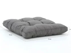 Madison Florance loungekussen zit ca. 73x73cm